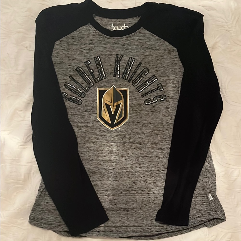 Women’s Black and Gray Golden Knights Shirt